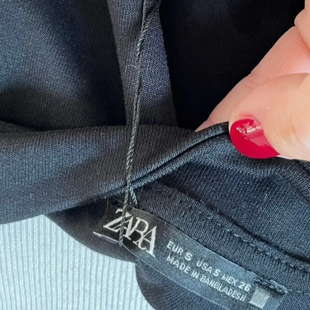 Zara ruched long